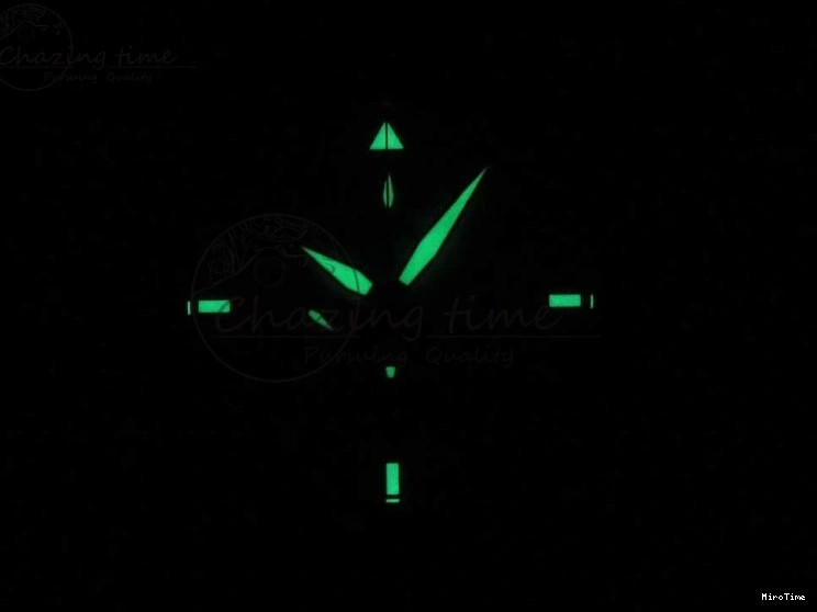 MIROTIME 0126 Pilot Chrono 377725 SS ZF 1:1 Best Edition White Dial on Black Leather Strap A Soft 7183